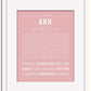 Frame Options | Dusty Rose | White Frame, Matted