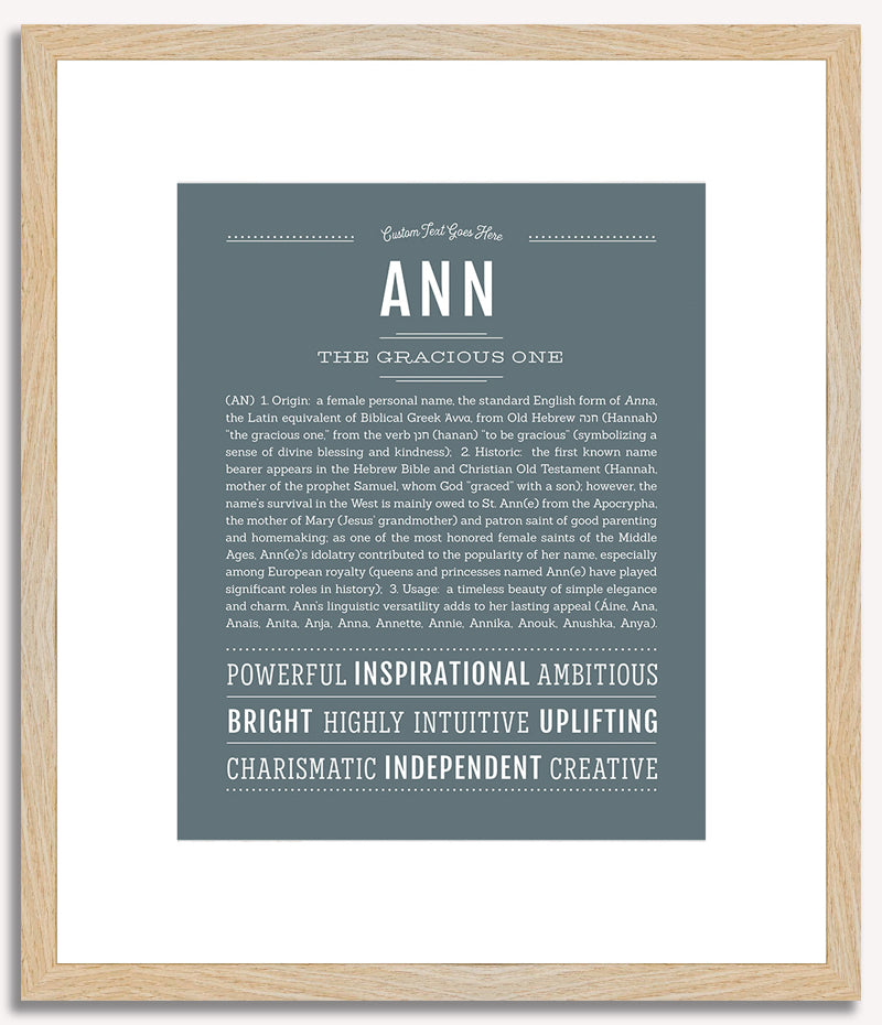 Ann | Name Art Print