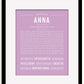 Frame Options | Lilac | Black Frame, Matted