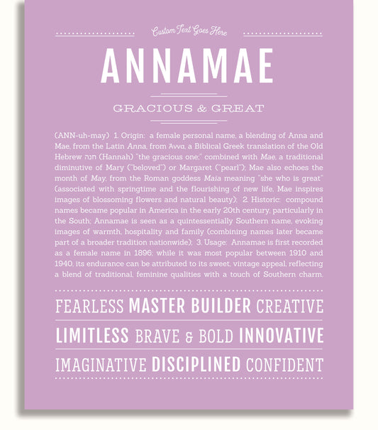 Frame Options | Lilac | No Frame