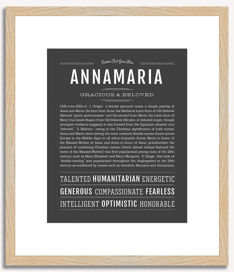 Annamaria | Name Art Print