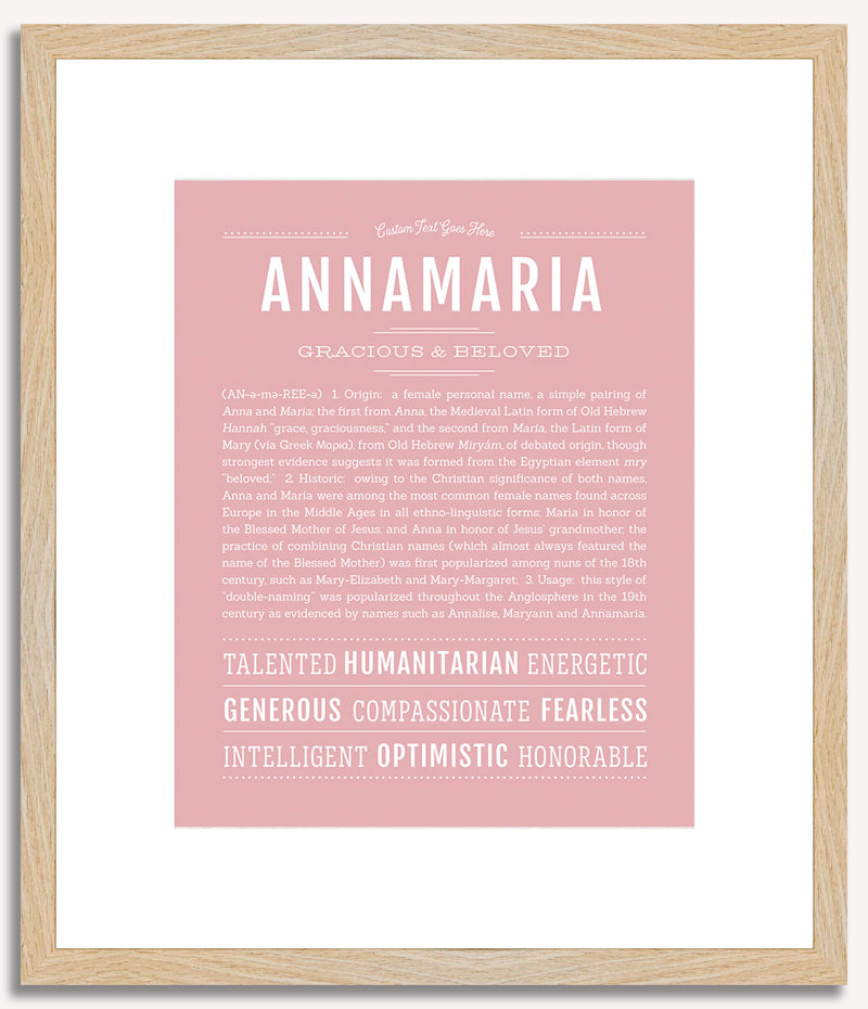 Annamaria | Name Art Print