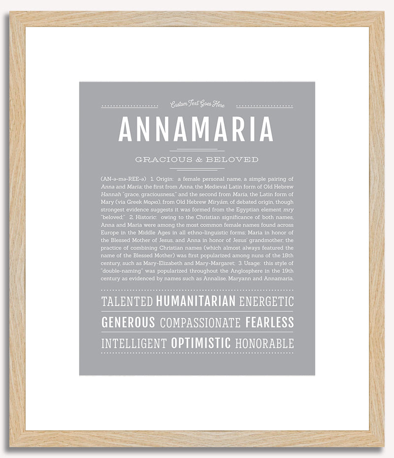 Annamaria | Name Art Print