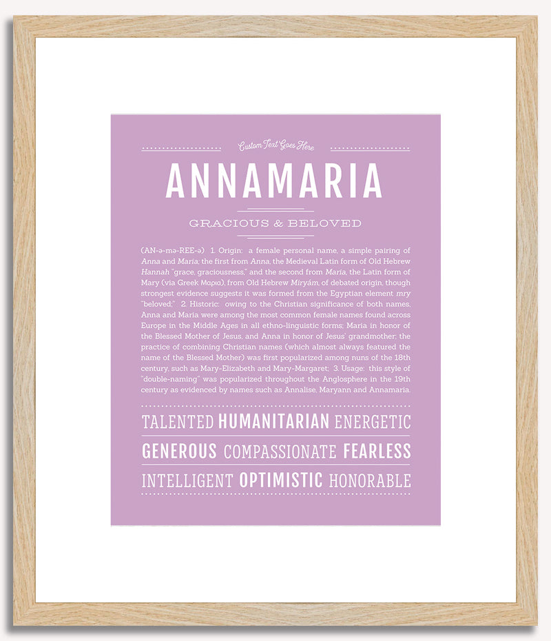 Annamaria | Name Art Print