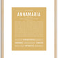 Annamaria | Name Art Print