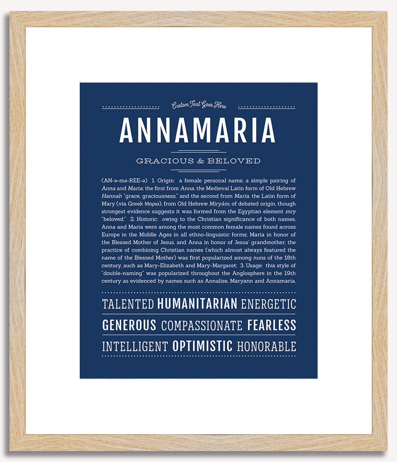 Annamaria | Name Art Print