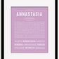 Frame Options | Lilac | Black Frame, Matted