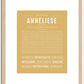 Anneliese | Name Art Print