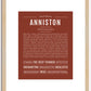 Anniston | Name Art Print