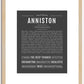 Anniston | Name Art Print