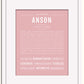 Frame Options | Dusty Rose | White Frame, Matted