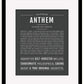 Anthem | Name Art Print