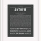 Anthem | Name Art Print