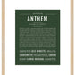 Anthem | Name Art Print