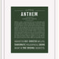 Anthem | Name Art Print