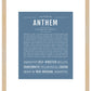 Anthem | Name Art Print