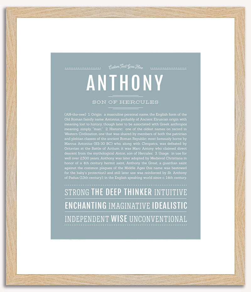 Anthony | Name Art Print