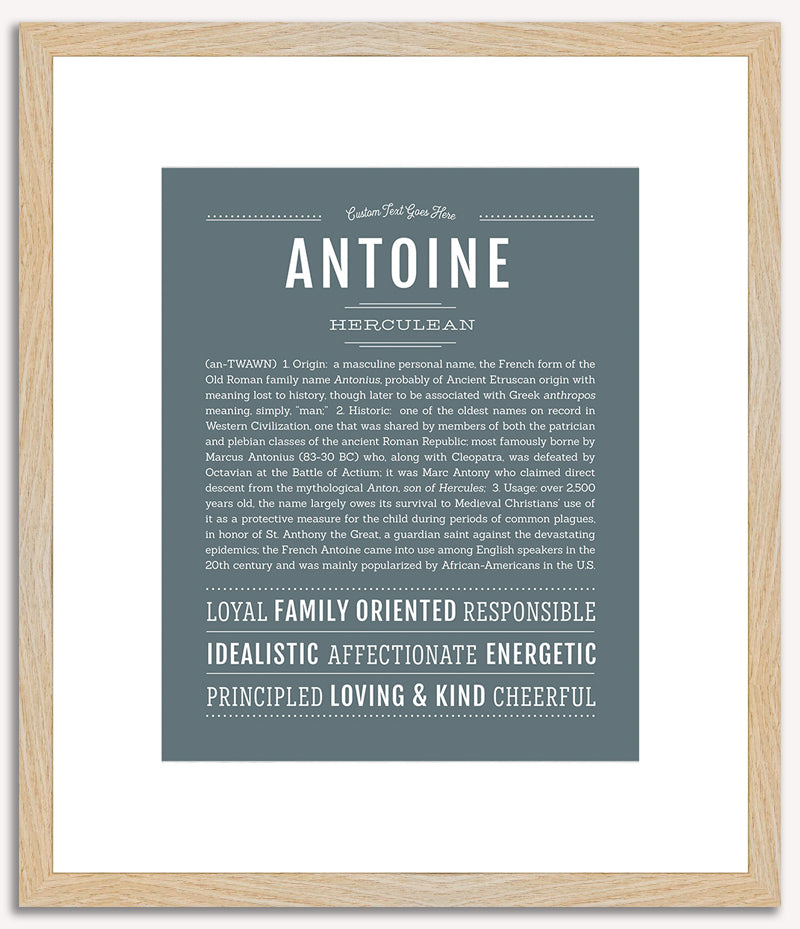 Antoine | Name Art Print