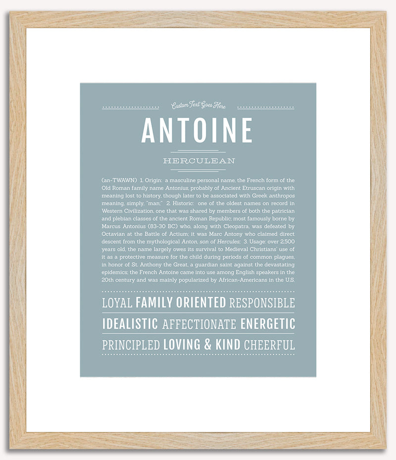 Antoine | Name Art Print