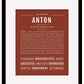 Frame Options | Bordeaux | Black Frame, Matted