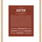 Frame Options | Bordeaux | Maple Frame, Matted