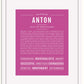 Frame Options | Dark Pink | White Frame, Matted