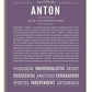 Frame Options | Deep Purple | No Frame