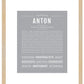 Frame Options | Light Gray | Maple Frame, Matted