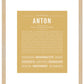 Frame Options | Matte Gold | Maple Frame, Matted