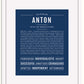 Frame Options | Midnight Blue | White Frame, Matted