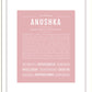 Frame Options | Dusty Rose | Black Frame, Matted