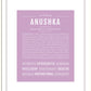 Frame Options | Lilac | Black Frame, Matted