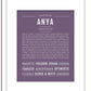 Frame Options | Deep Purple | White Frame, Matted