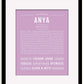 Frame Options | Lilac | Black Frame, Matted