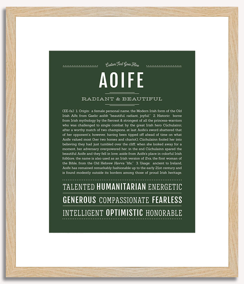 Aoife | Name Art Print