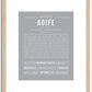 Aoife | Name Art Print