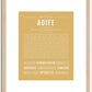 Aoife | Name Art Print