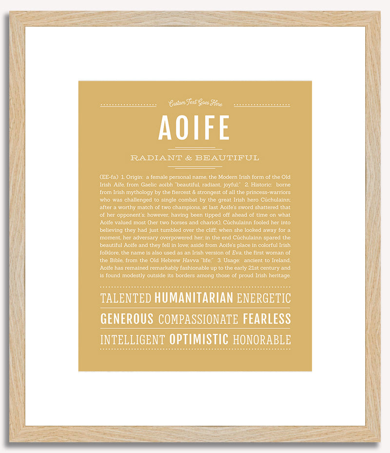 Aoife | Name Art Print