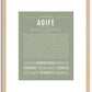 Aoife | Name Art Print