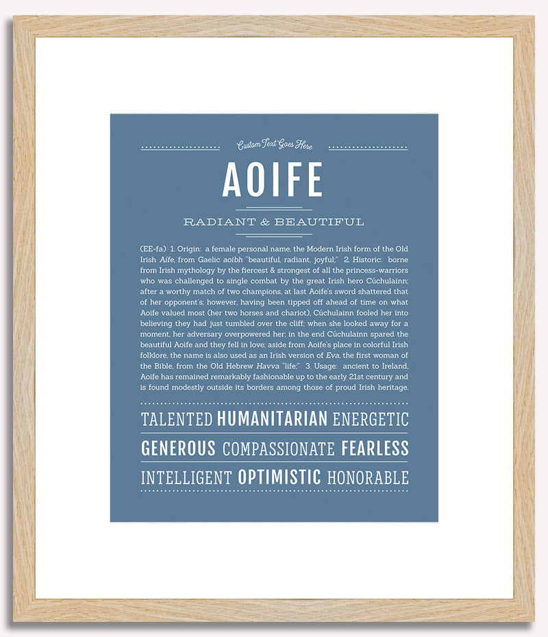 Aoife | Name Art Print