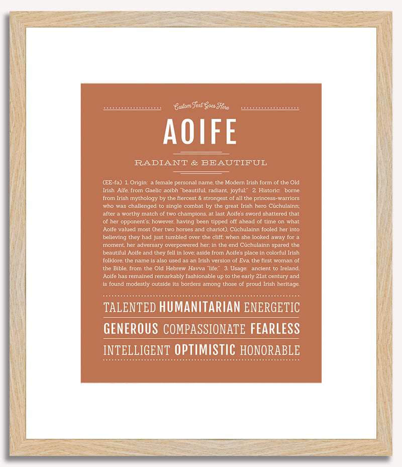 Aoife | Name Art Print