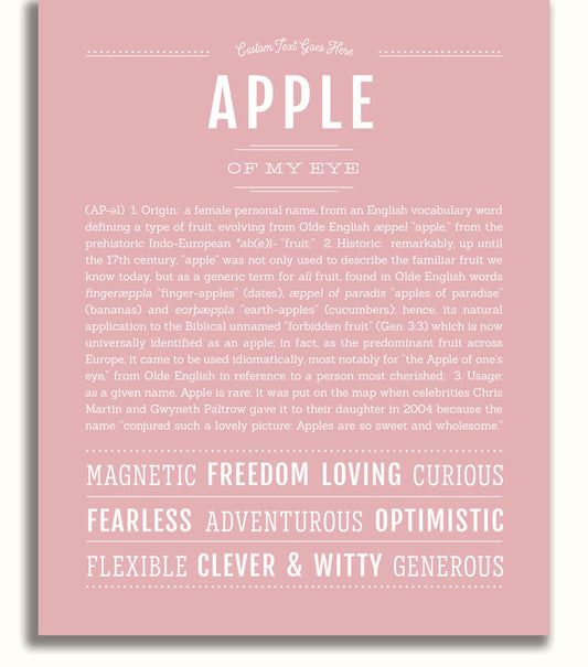 Frame Options | Dusty Rose | No Frame
