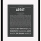 Ardit | Name Art Print