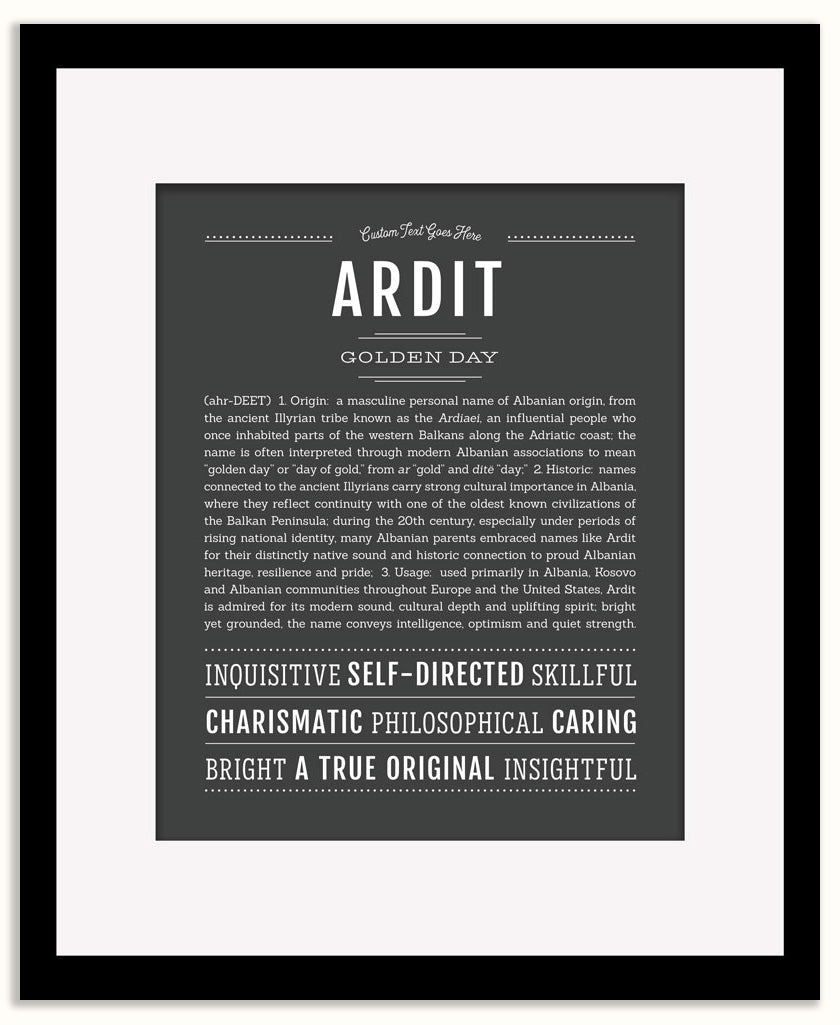 Ardit | Name Art Print