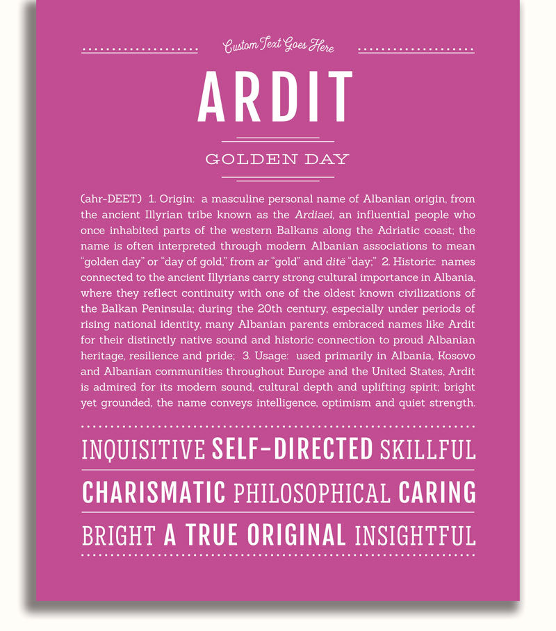Frame Options | Dark Pink | White Frame, Matted