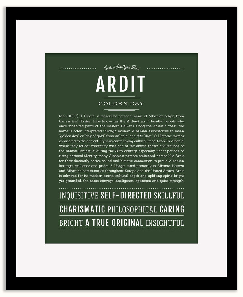 Ardit | Name Art Print
