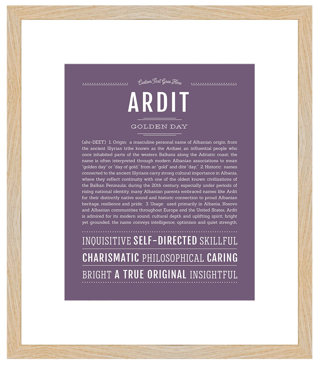 Ardit | Name Art Print