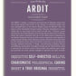 Frame Options | Deep Purple | White Frame, Matted