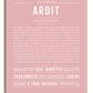 Frame Options | Dusty Rose | White Frame, Matted