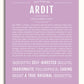 Frame Options | Lilac | White Frame, Matted